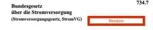 Revision StromVG: Beschlüsse Ständerat zum Stromversorgungsgesetz